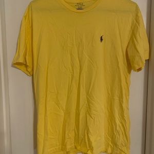 Yellow polo shirt small